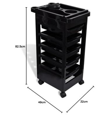 Kappers trolley met wielen Kappers trolley met wielen