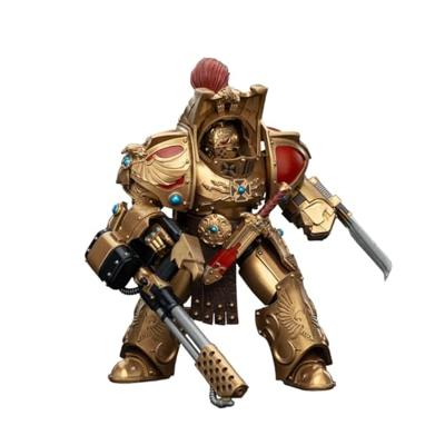 Warhammer The Horus Heresy Action Figure 1/18 Legio Custodes Aquilon Terminator Squad Aquilon with Infernus Firepike 14 cm
