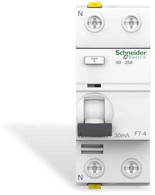 Schneider Electric A9Z21225 A9Z21225 Aardlekschakelaar A 25 A 0.03 A 240 V
