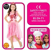 Barbie Prinsessenjurk 5-6 Jaar - thumbnail