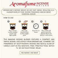 Aromafume Feng Shui Wierookblokjes Aarde (40 gram) - thumbnail