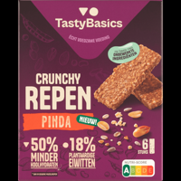 TastyBasics Crunchy Repen Pinda 6 Stuks 138 g bij Jumbo - thumbnail