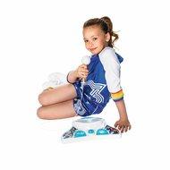 K3 Roller Disco Karaoke Microfoon met Standaard + Licht en Geluid - thumbnail