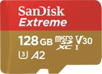 SanDisk Extreme MicroSDXC 128GB SD Adapter Action - thumbnail