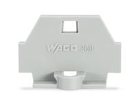 WAGO 260-361 Afsluitplaat Grijs 1 stuk(s) - thumbnail