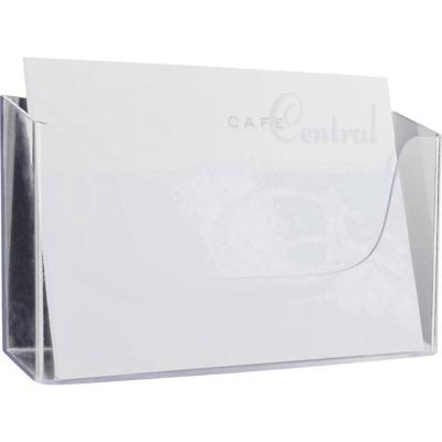 Sigel acrylic LH118 Folderhouder (wandmodel) Transparant DIN A4 liggend 1 stuk(s) Aantal vakken: 1 (b x h x d) 330 x 172 x 55 mm Sigel acrylic LH118 Folderhouder (wandmodel) Transparant DIN A4 liggend 1 stuk(s) Aantal vakken: 1 (b x h x d) 330 x 172 x 55 mm