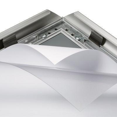 Folie 730x1030mm transparant ontspiegeld