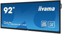 iiyama ProLite TE9218UWI-B1AG 232,5 cm 91,5 inch VA LED groot formaat display 5K UHD 50 touchpunten PureTouch-IR HDMI DP USB-C 3.2 USB 3.2 RS-232c RJ45 HDMI/USB-C-out OPS-slot WiFi Android OS - thumbnail