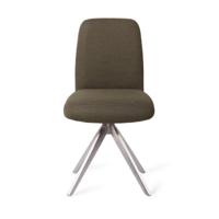 Jesper Home Eetkamerstoel 'Taiwa' Turn Steel, kleur Jungle Jewel - thumbnail
