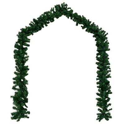 VidaXL Kerstslingers 4 st 270 cm pvc groen