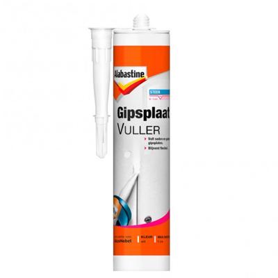 Gipsplaat vuller wit 310 ml Alabastine - Alabastine