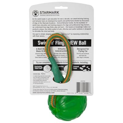 Starmark swing &apos;n fling chew bal aan koord