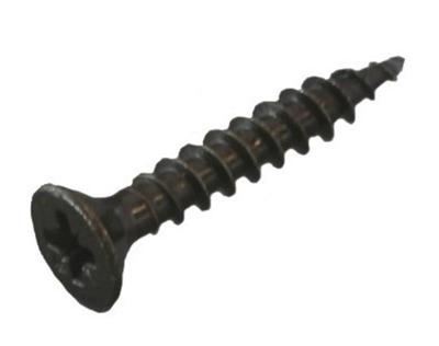 GB spaanplaatschroef 4.5x35 verzonken kop pozi zwartverzinkt | 100 stuks - 17395453