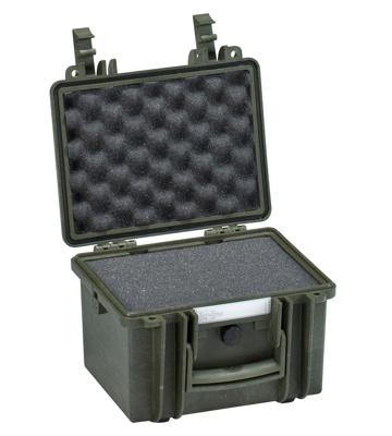 Explorer Cases 2214 koffer groen met plukschuim