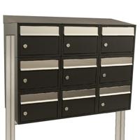 Stoer! Brickset 3-Breed, 3-Hoog Met Dak Op Statief Zwart - 40215070_3x3ds - thumbnail