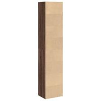 Boekenkast 40x30x189 cm bewerkt hout bruin eikenkleurig - thumbnail