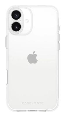 Case-Mate Tough Backcover Apple iPhone 16 Plus Transparant Inductieve lading Case-Mate Tough Backcover Apple iPhone 16 Plus Transparant Inductieve lading