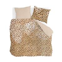 Walra Vintage Cotton Dekbedovertrek 240 x 220/240 cm - Toffee - thumbnail