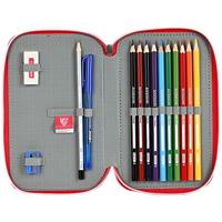 Dubbele etui Sevilla Fútbol Club Rood (28 Onderdelen) - thumbnail