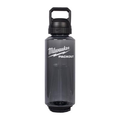 Milwaukee packout™ plastic fles met drinkdop | 1420 ml | zwart - 4932498641