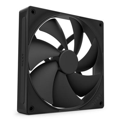 NZXT f140p case fan (zwart, 140 x 140 x 25 mm, pwm)