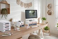 Mineral by Cep pennenbakje met 8 vakjes, roze - thumbnail