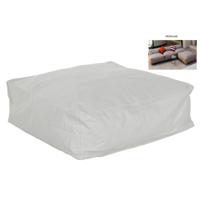 Poef Home ESPRIT Beige 87 x 87 x 32 cm - thumbnail