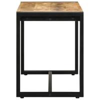 Bank 80x35x45 cm massief ruw hout mango - thumbnail