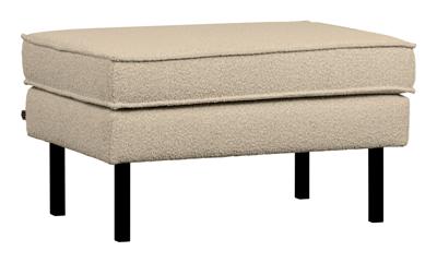 WOOOD Hocker 'Rodeo' Bouclé, kleur Beige
