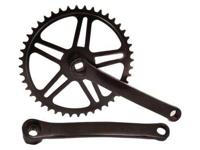 crankstel Vinty 44T 170 mm zwart - thumbnail