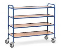 Fetra Hauptartikel 32950 Etagewagen Staal Poedercoating Laadvermogen (max.): 250 kg Stralend blauw (RAL 5007) - thumbnail