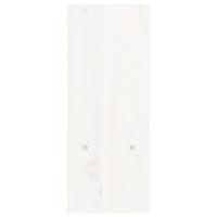 Monitorstandaard (39-72)x17x43 cm massief grenenhout wit - thumbnail