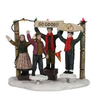 Kerstfiguur Cheering People Luville - Luville - thumbnail