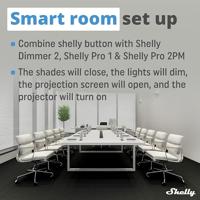 Shelly Shelly Pro 2PM Shelly DIN-railrelais Bluetooth, WiFi - thumbnail
