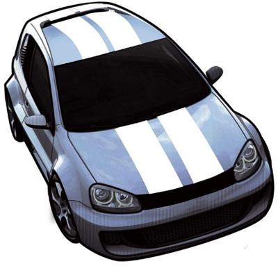 ViperStripes wit - set á 2 stuks - lengte 500cm / breedte 10cm AV113047