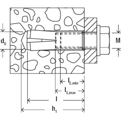 Fischer 532231 Inslaganker 25 mm 10 mm 100 stuk(s) Fischer 532231 Inslaganker 25 mm 10 mm 100 stuk(s)