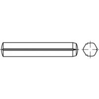 TOOLCRAFT TO-5437431 Cilindrische kerfstift 3 mm Staal 250 stuk(s) - thumbnail
