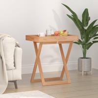 VidaXL Dienbladtafel inklapbaar 52x36x56,5 cm walnotenhout - thumbnail