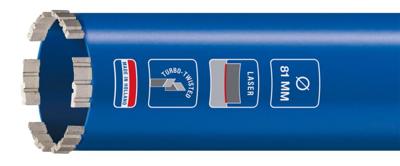 Carat diamantboor - Laser Beton Master - 81x300mm - M30 aansluiting
