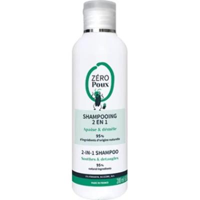 Patrice Mulato - P. Mulato Zero Poux 2-In-1 Shampoo 200 ml Patrice Mulato - P. Mulato Zero Poux 2-In-1 Shampoo 200 ml