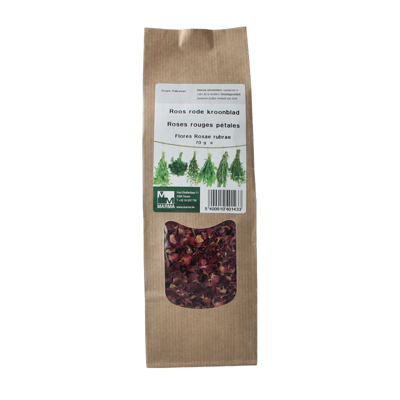 Marma Roos rode kroonblad 70 Gram Marma Roos rode kroonblad 70 Gram