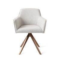 Jesper Home Eetkamerstoel 'Hofu' Turn Rose Gold, kleur Checkers Charm - thumbnail