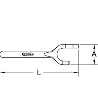 KS Tools 9638240 963.8240 Handwielsleutel - thumbnail