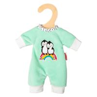 Heless Velours poppenrompertje pinguin, 20-25 cm - thumbnail