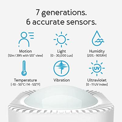Multisensor 7 - AEOTEC - Zwave - beweging - licht - vocht - temperatuur - vibratie - UV - thumbnail