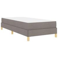 Boxspring bed Taupe en Bruin 90 x 190 cm - thumbnail