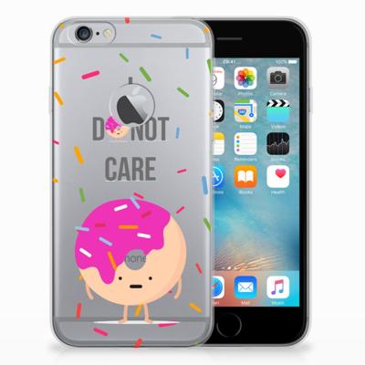 Apple iPhone 6 Plus | 6s Plus | Siliconen Case | Donut Roze Apple iPhone 6 Plus | 6s Plus | Siliconen Case | Donut Roze