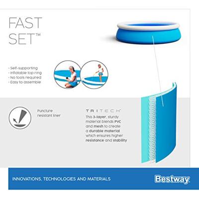 Bestway fast set zwembadset 457x84 cm 57313 - thumbnail