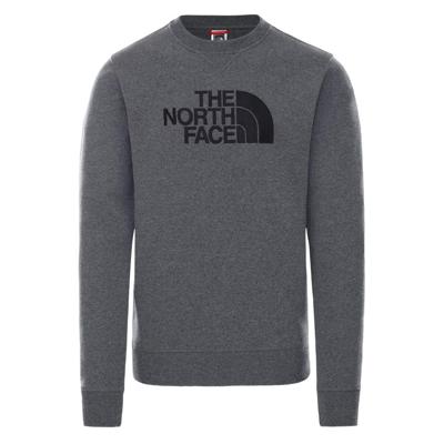 The North Face Drepeak Crew Heren Pully TNFmediumgreyhtr - TNFblack XL The North Face Drepeak Crew Heren Pully TNFmediumgreyhtr - TNFblack XL
