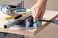 Wolfcraft Vices Bankschroef 3410000 Bekbreedte: 100 mm Spanbreedte (max.): 100 mm - thumbnail
